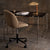 Beetle Meeting Chair 4-Star Base with Castors - Height Adjustable - Fully Upholstered Chairs Gubi 