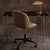 Beetle Meeting Chair 4-Star Base with Castors - Height Adjustable - Fully Upholstered Chairs Gubi 