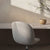 Beetle Meeting Chair 4-Star Base with Castors - Height Adjustable - Fully Upholstered Chairs Gubi 