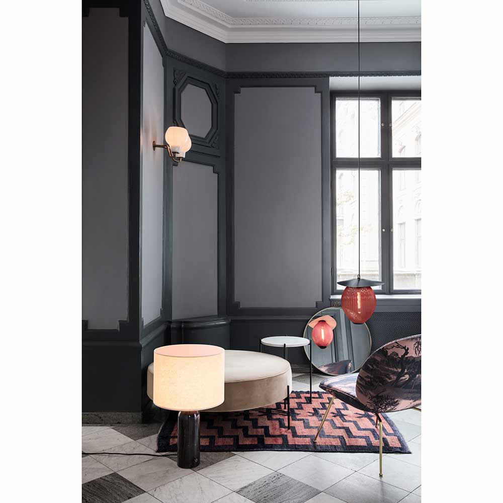 TS Round Pouf Ottoman Gubi 