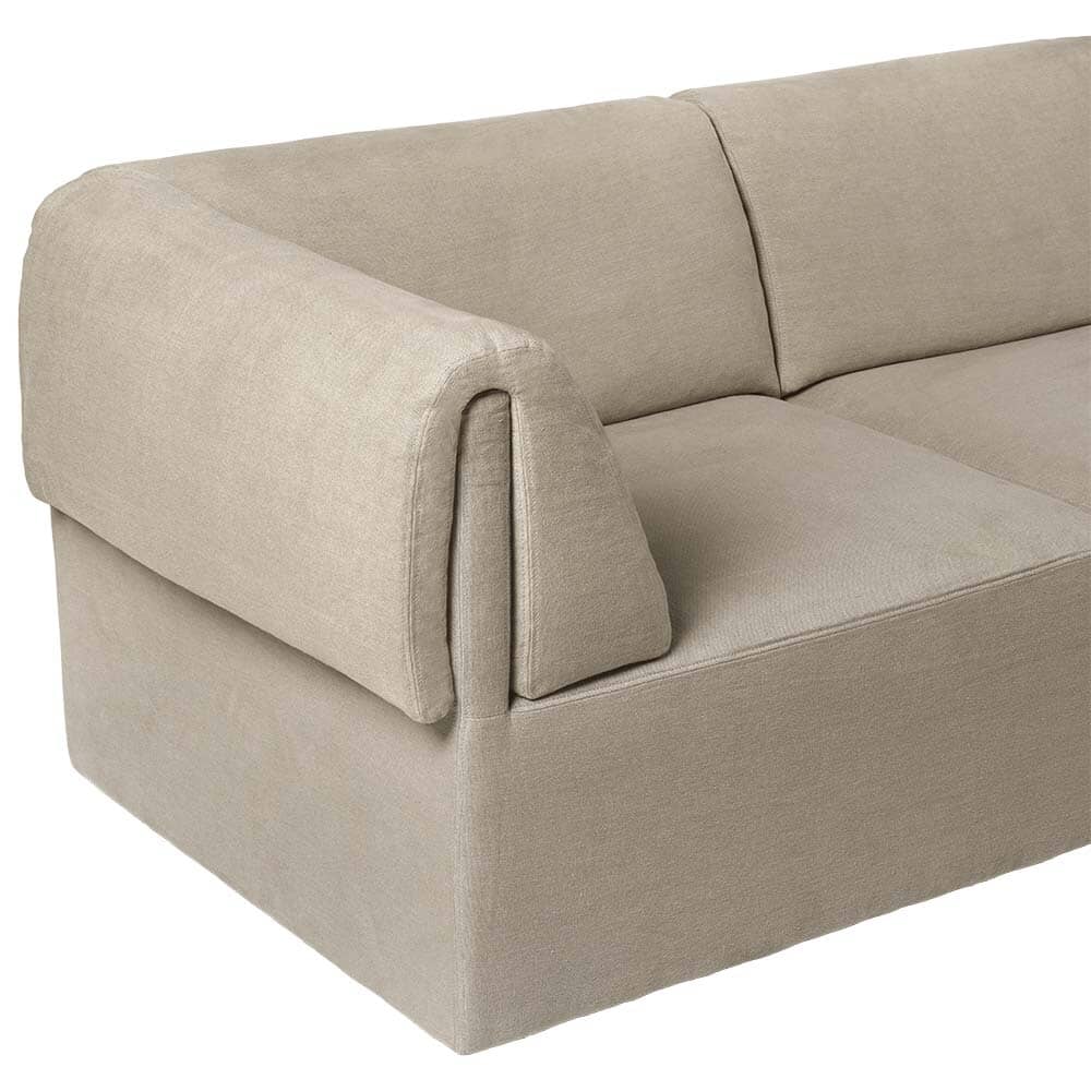Wonder 3-Seater Sofa With Chaise Lounge Sofa Gubi 