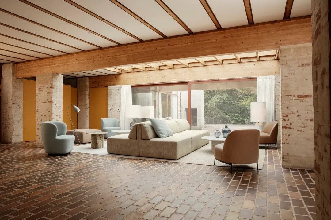 Wonder 3-Seater Sofa Without Armrests Sofa Gubi 