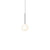 Bola Sphere Pendant Light Pendant Lights Pablo Gun Metal 6" 
