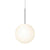 Bola Sphere Pendant Light Pendant Lights Pablo Gun Metal 16" 