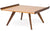Nakashima Splay-Leg Table Coffee Tables Knoll Hickory 