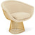 Platner Lounge Chair - Gold lounge chair Knoll 