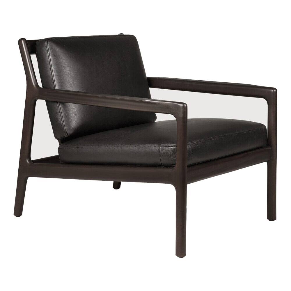 Jack Lounge Chair lounge chair Ethnicraft Black Leather 