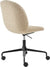 Beetle Meeting Chair 4-Star Base with Castors - Height Adjustable - Fully Upholstered Chairs Gubi 