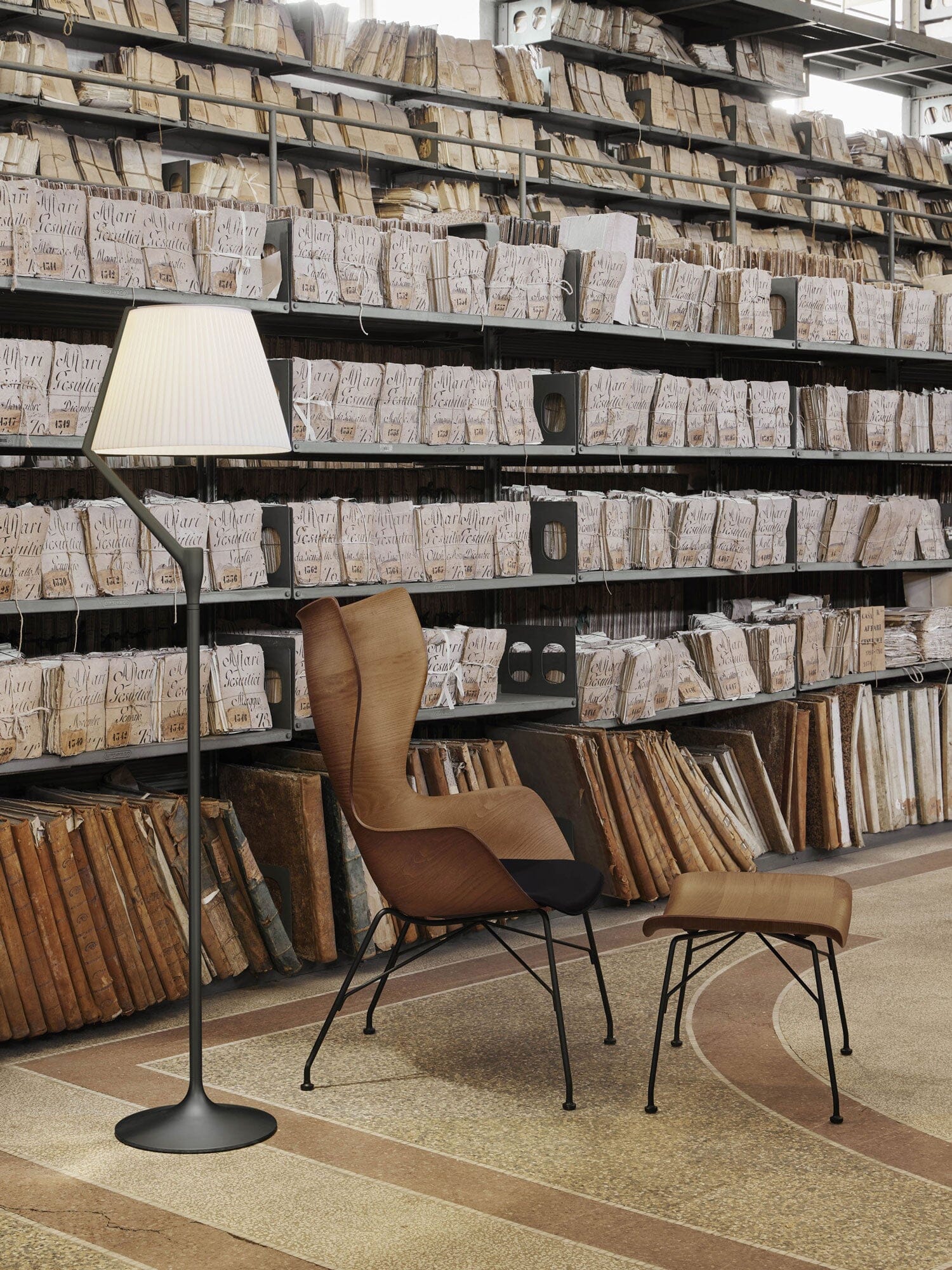 Angelo Stone Floor Lamp Floor Lamps Kartell 