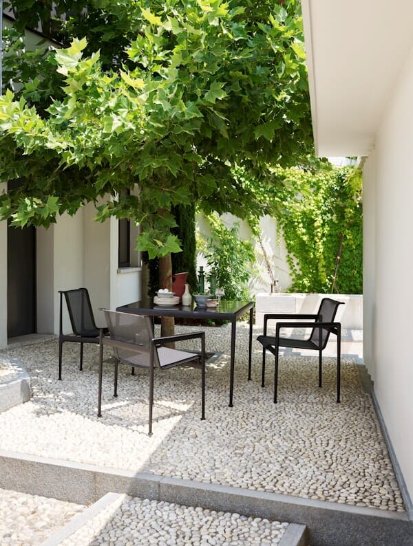 1966 Armless Dining Chair Outdoors Knoll 