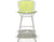 Bertoia Stool with Seat and Back Pad bar seating Knoll 