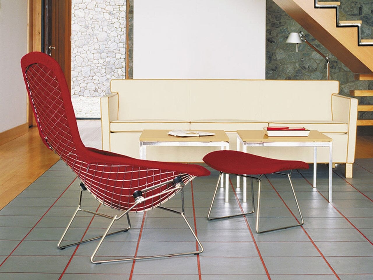 Bertoia Bird Chair lounge chair Knoll 