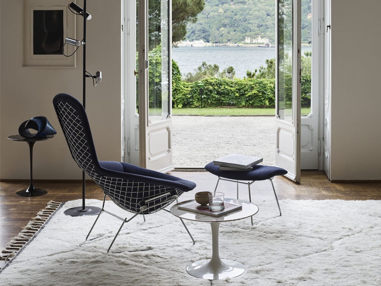 Bertoia Bird Ottoman ottomans Knoll 