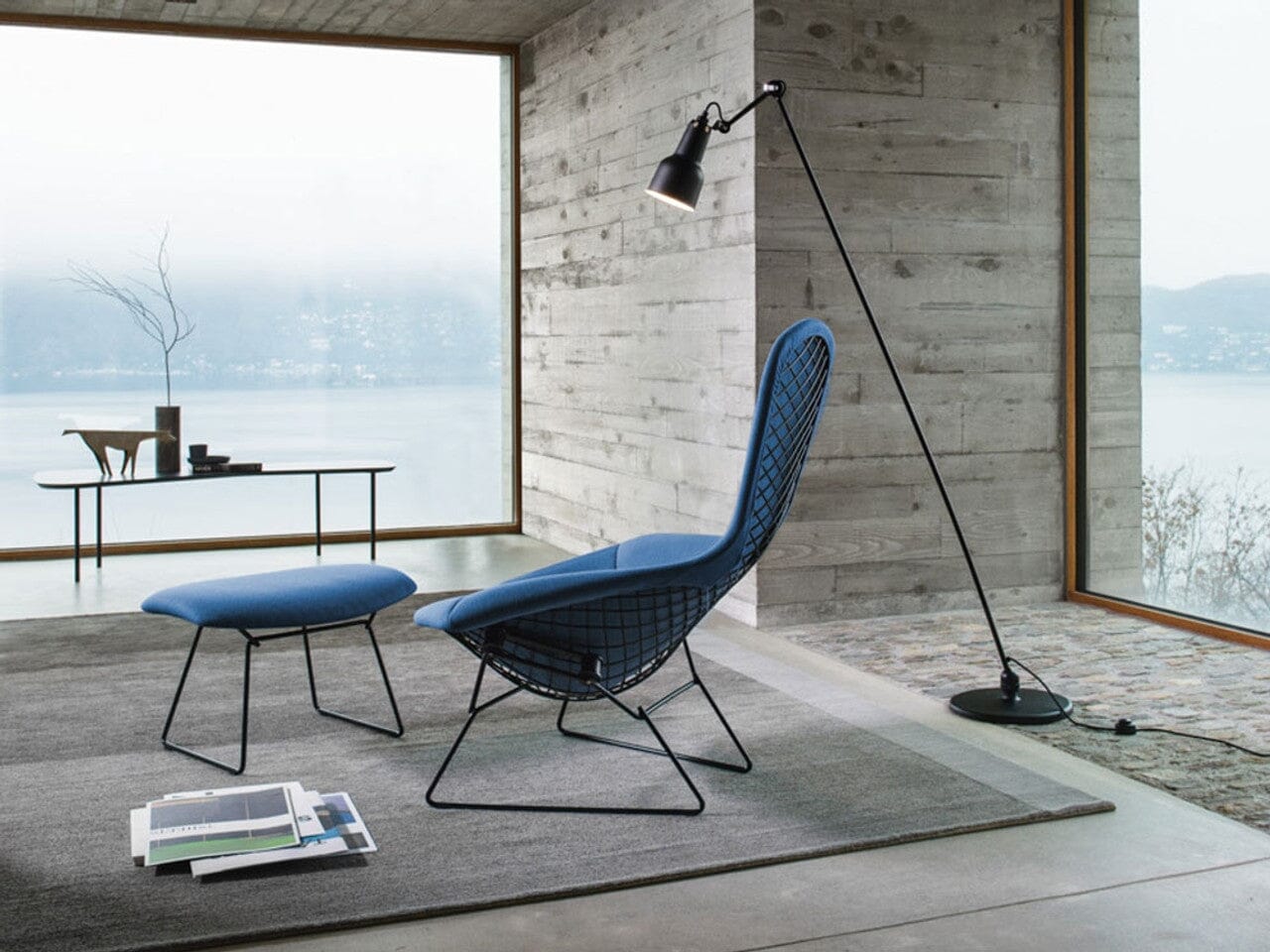 Bertoia Bird Ottoman ottomans Knoll 