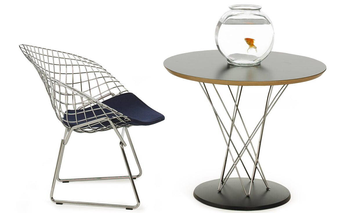 Bertoia Child's Diamond Chair With Seat Cushion kids Knoll 