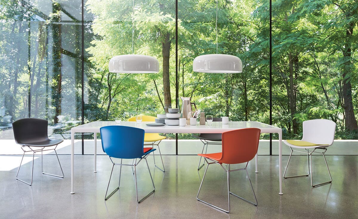Bertoia Molded Shell Side Chair Side/Dining Knoll 