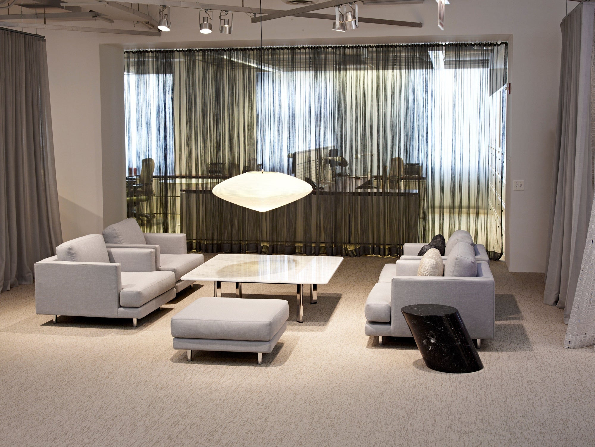 D'Urso Residential Ottoman ottomans Knoll 