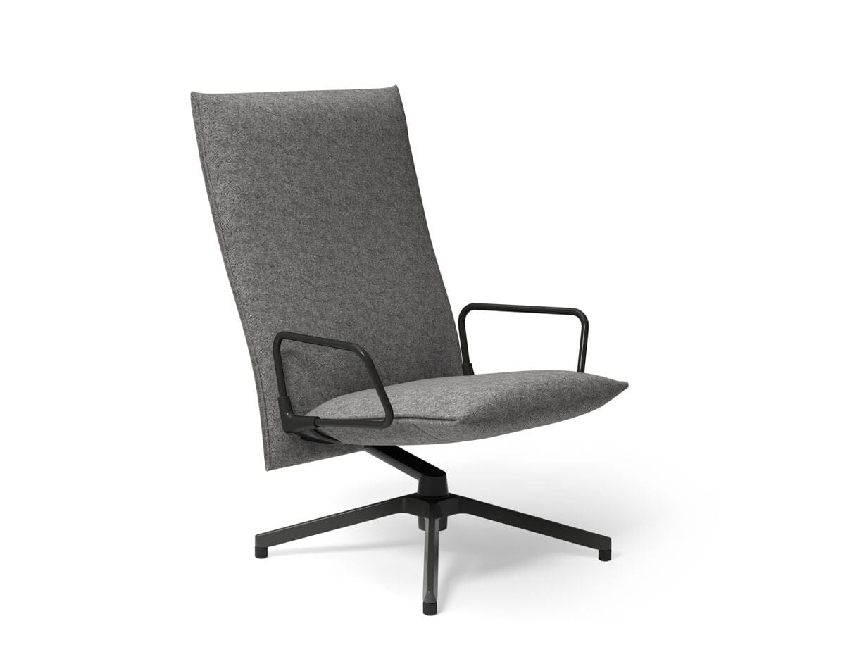 Pilot High Back Lounge Chair With Loop Arms lounge chair Knoll 