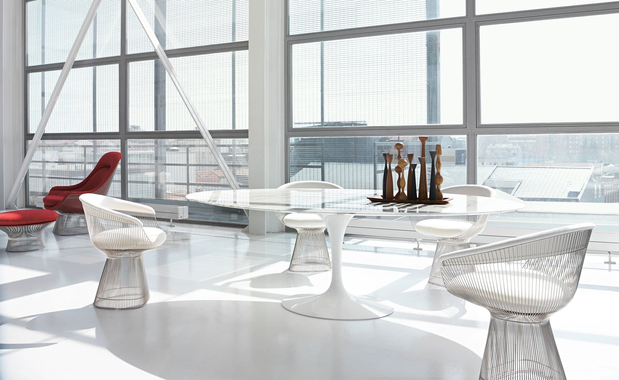 Platner Arm Chair Side/Dining Knoll 