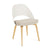 Saarinen Executive Plastic Back Chair With Wood Legs Side/Dining Knoll 