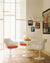 Saarinen Tulip Arm chair lounge chair Knoll 