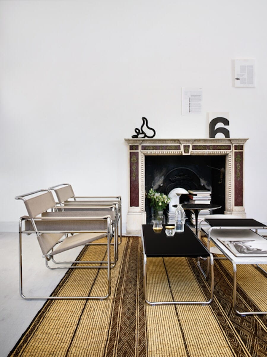 Wassily Chair - Gold lounge chair Knoll 