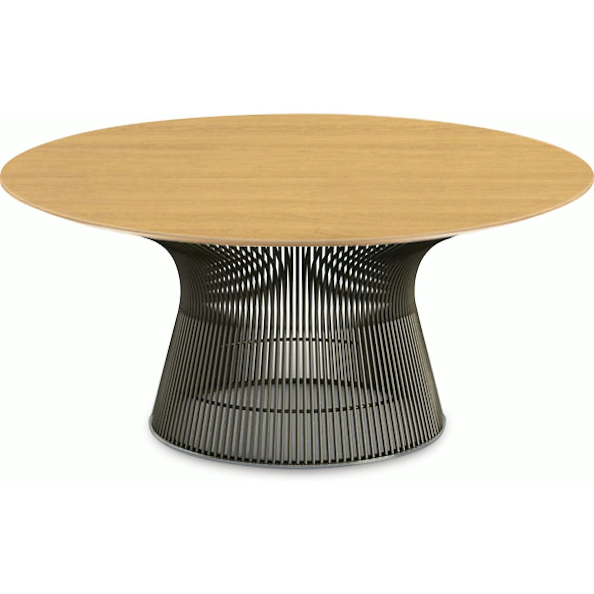 Platner Bronze 36" Coffee Table Coffee Tables Knoll 