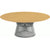 Platner Nickel 42" Coffee Table Coffee Tables Knoll Light Oak 