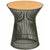Platner Side Table side/end table Knoll Metallic Bronze Light Oak 
