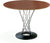 Noguchi Cyclone Dining Table Dining Tables Knoll Light Walnut 42" diameter 