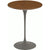 Saarinen Side Table - 16" Round side/end table Knoll Grey Light Walnut 