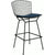 Bertoia Stool with Seat Pad bar seating Knoll 