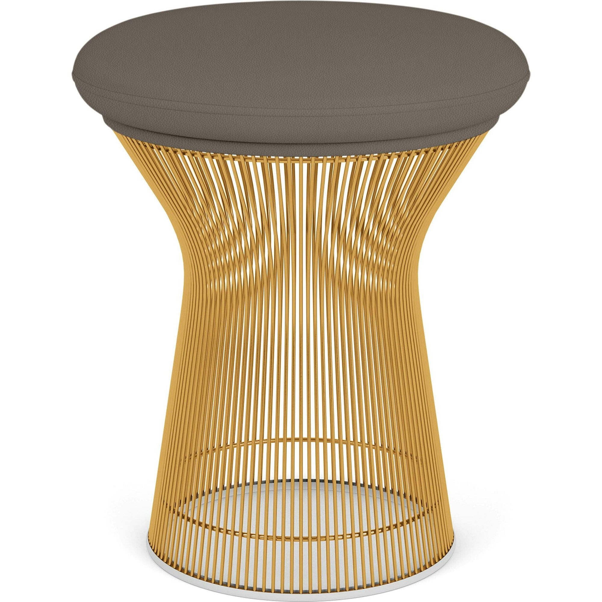 Platner Stool - Gold Stools Knoll 