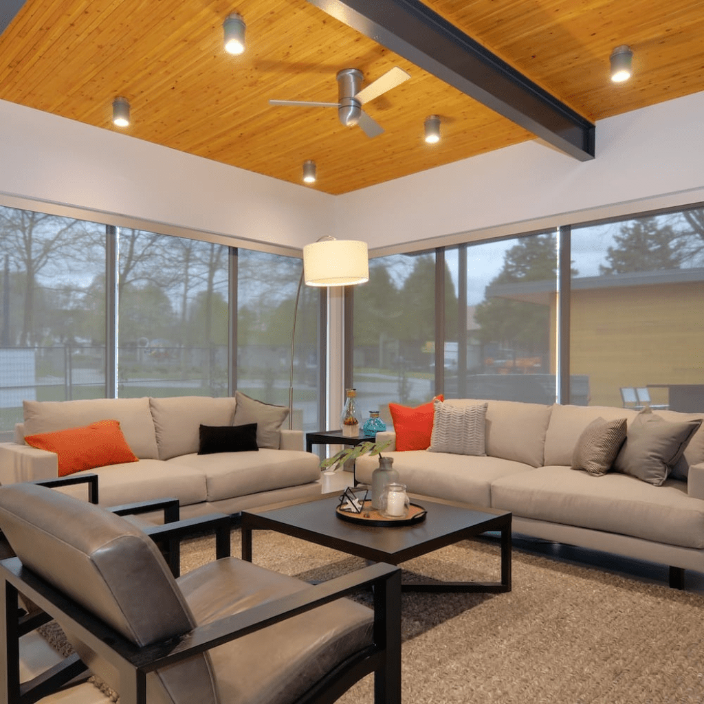 Cirrus Flush DC Ceiling Fan Ceiling Fans Modern Fan Co 