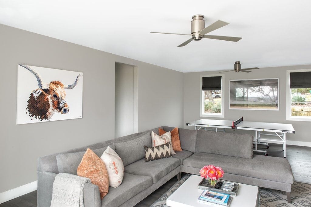 Lapa Flush Ceiling Fan Ceiling Fans Modern Fan Co 