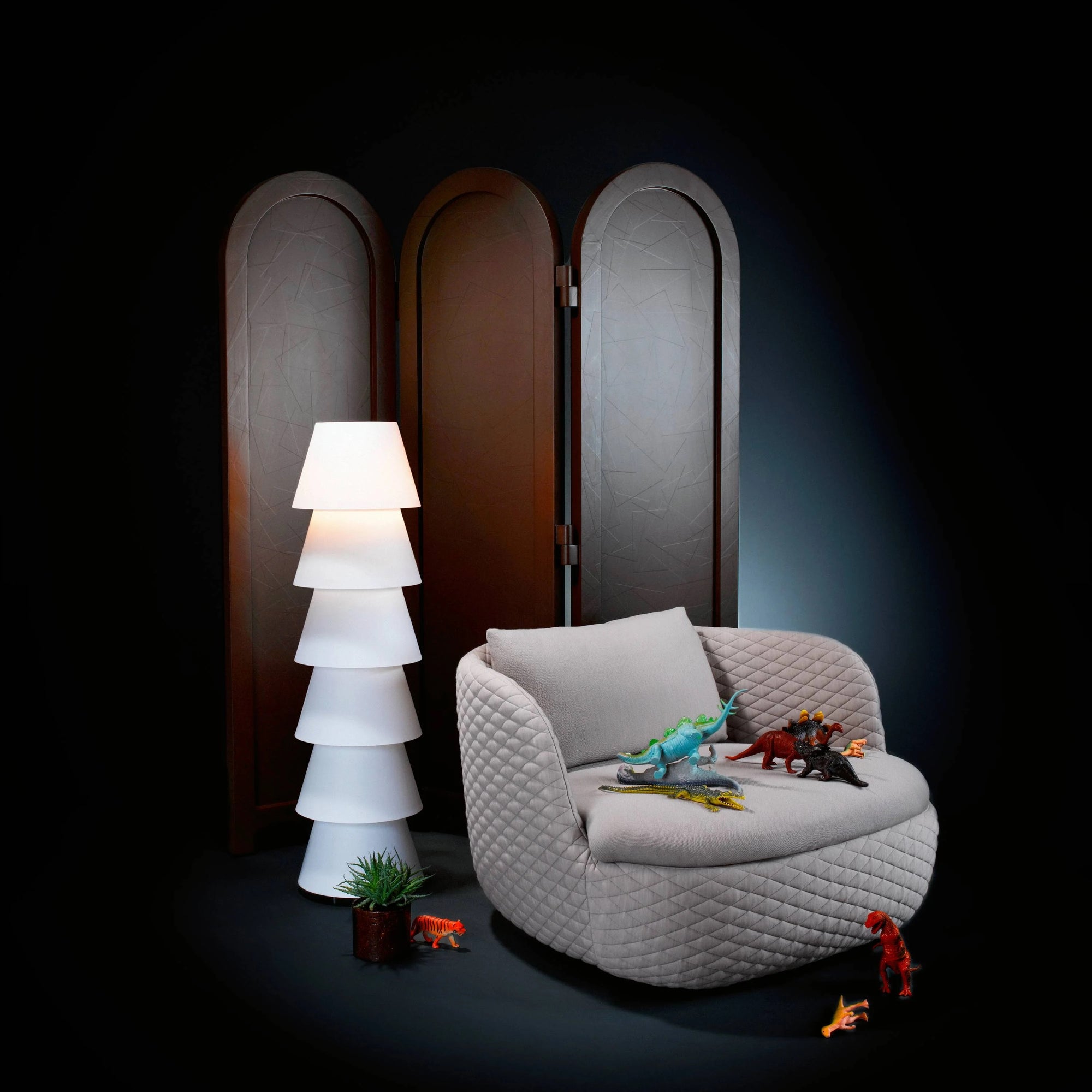 Set Up Shade Lamp