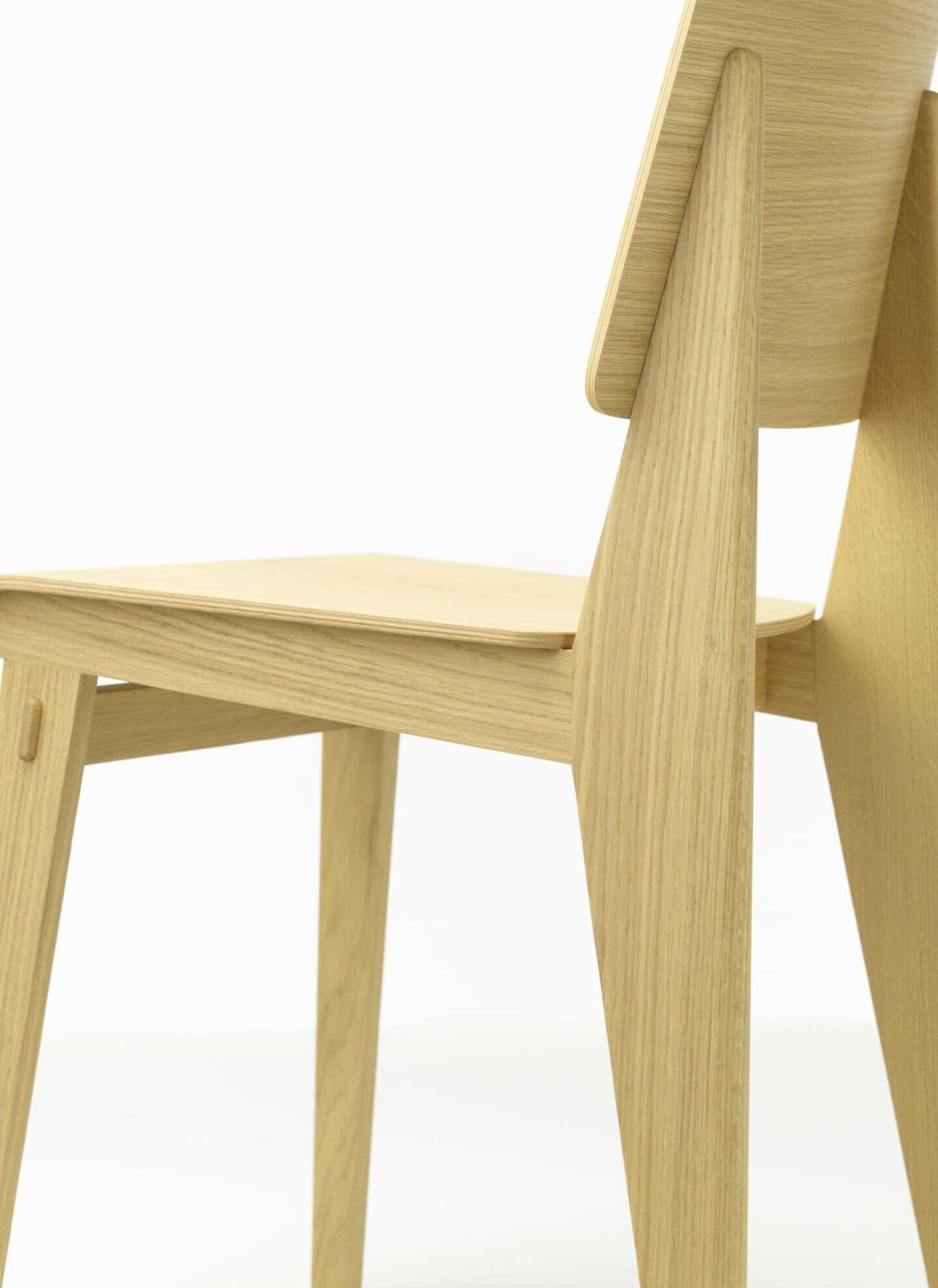 Chaise Tout Bois Side/Dining Vitra 