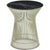 Platner Side Table side/end table Knoll Polished Nickel Nero Marquina marble, Shiny finish 