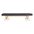 Level Daybed Beds Woud White Pigmented Oak Without Pillow Dark Brown: Alpine 18