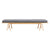 Level Daybed Beds Woud White Pigmented Oak Without Pillow Dark Brown: Alpine 65