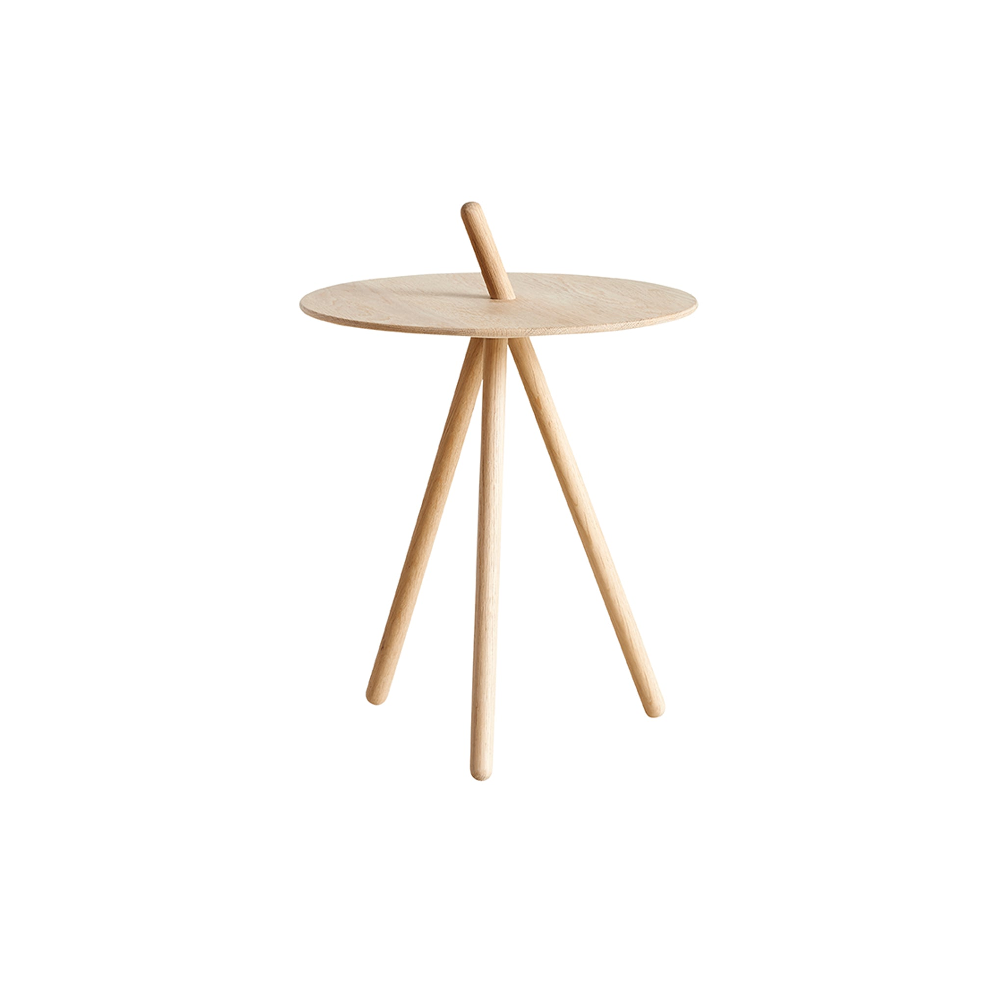 Come Here Side Table side/end table Woud White Pigmented Oak 
