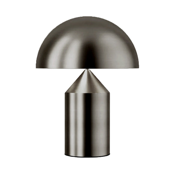 Atollo Nickel Table Lamp Table Lamps Oluce 
