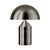 Atollo Nickel Table Lamp Table Lamps Oluce 