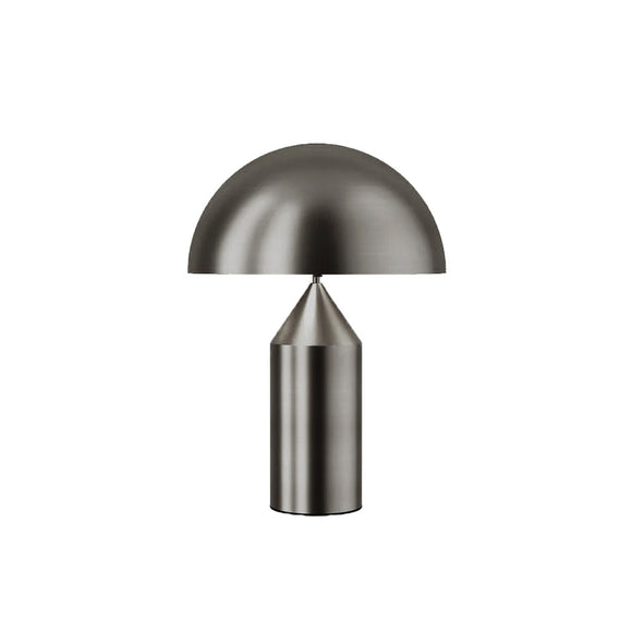 Atollo Nickel Table Lamp Table Lamps Oluce 