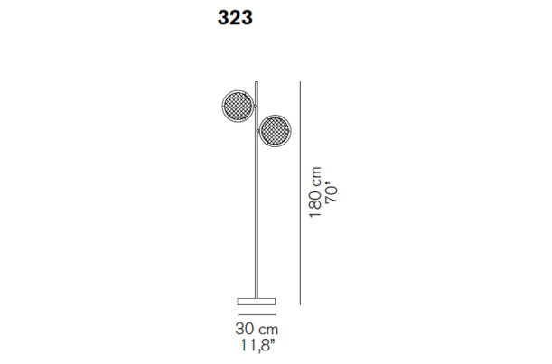 Berlin Floor Lamp Floor Lamps Oluce 