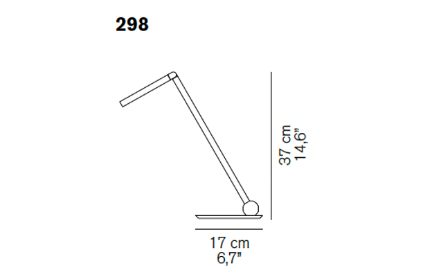 Calamaio Table Lamp Table Lamps Oluce 