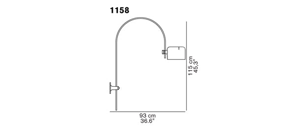 Coupe 1158 Wall Lamp