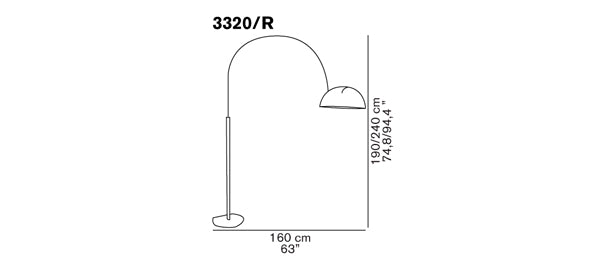 Coupe Arch Floor Lamp