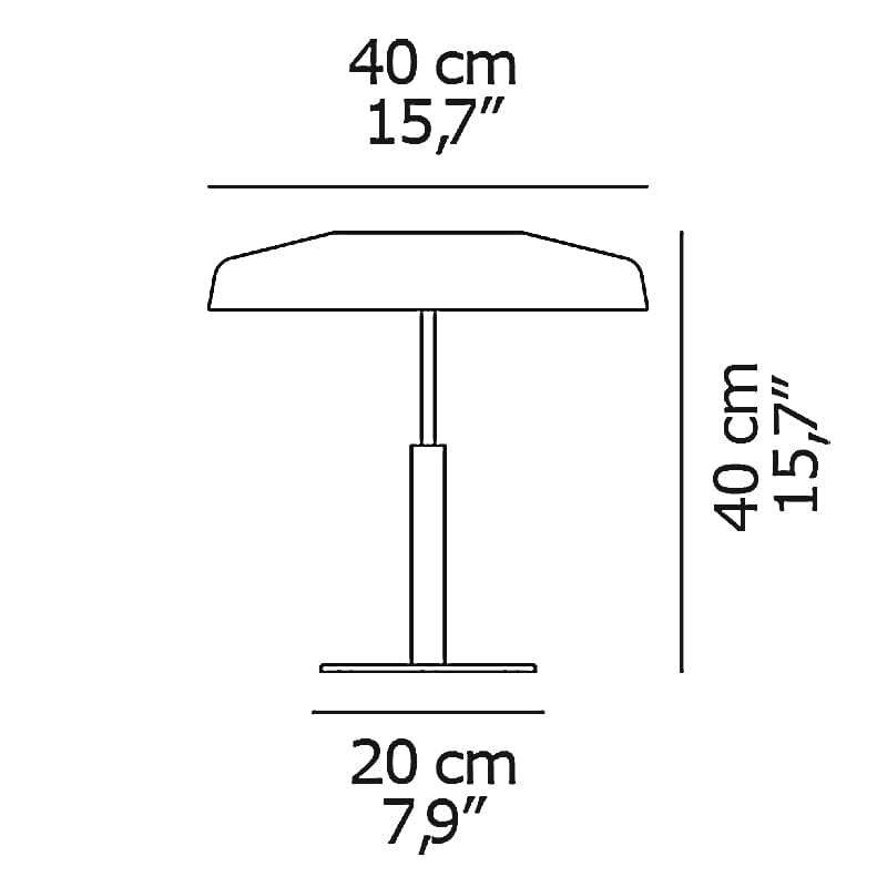 Dora Table Lamp Table Lamps Oluce 