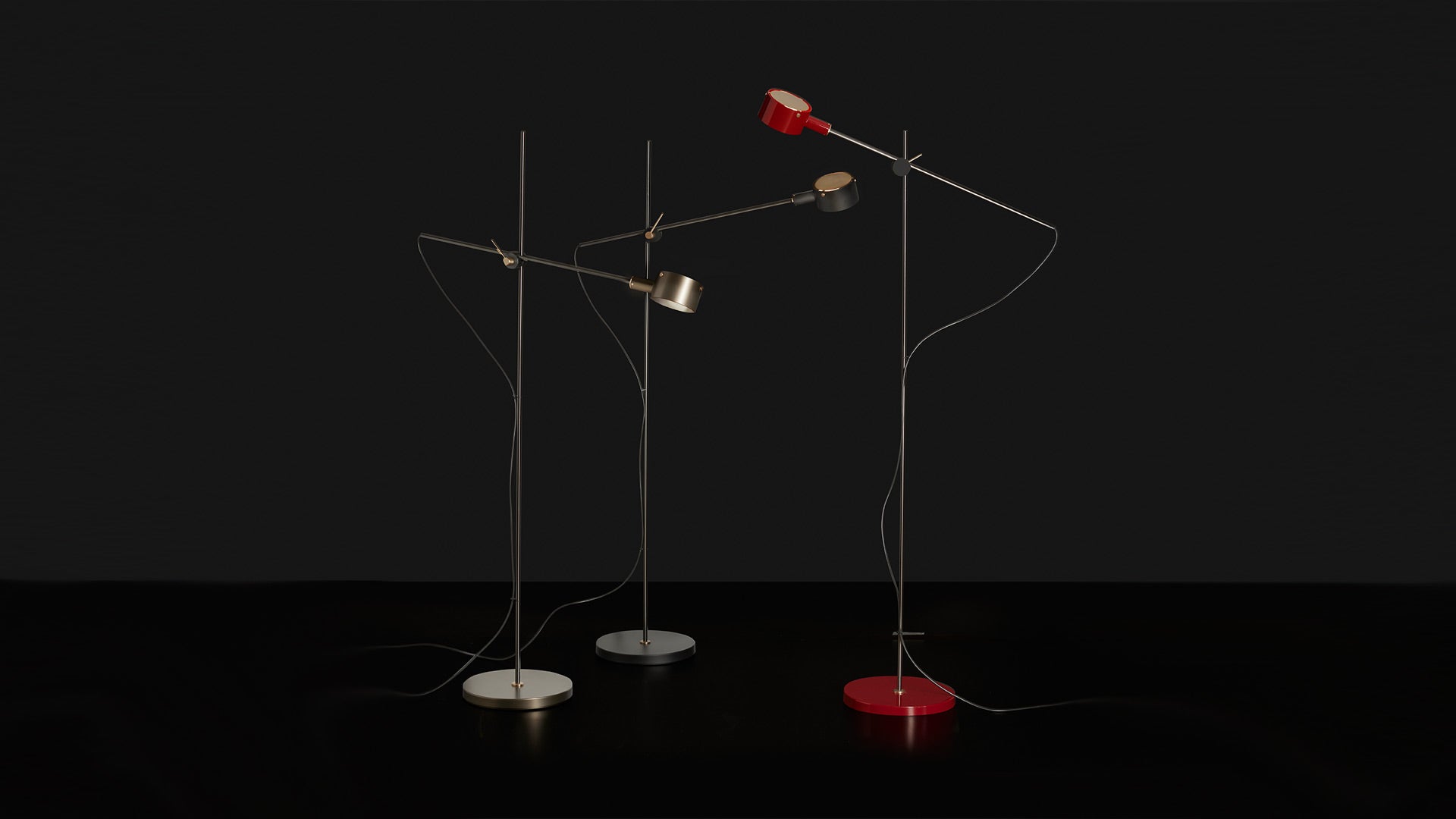 G.O. Floor Lamp Table Lamps Oluce 